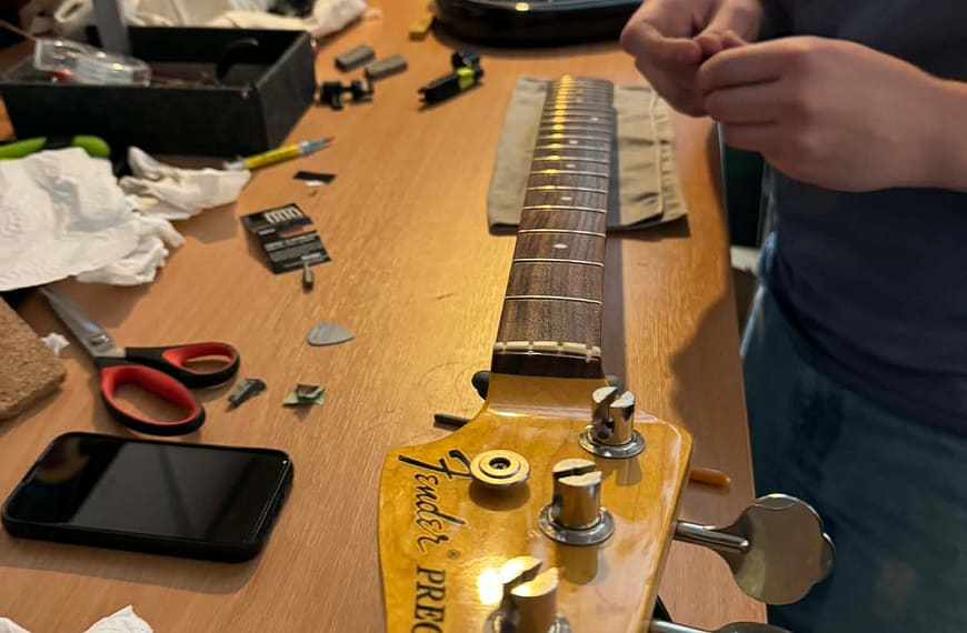 Setting up a bass guitar: When, why, and who I trust to do it