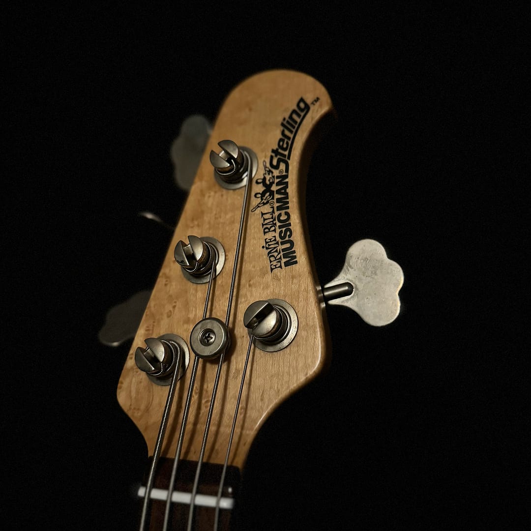 1998 Ernie Ball Music Man Sterling, Red Translucent (USA)