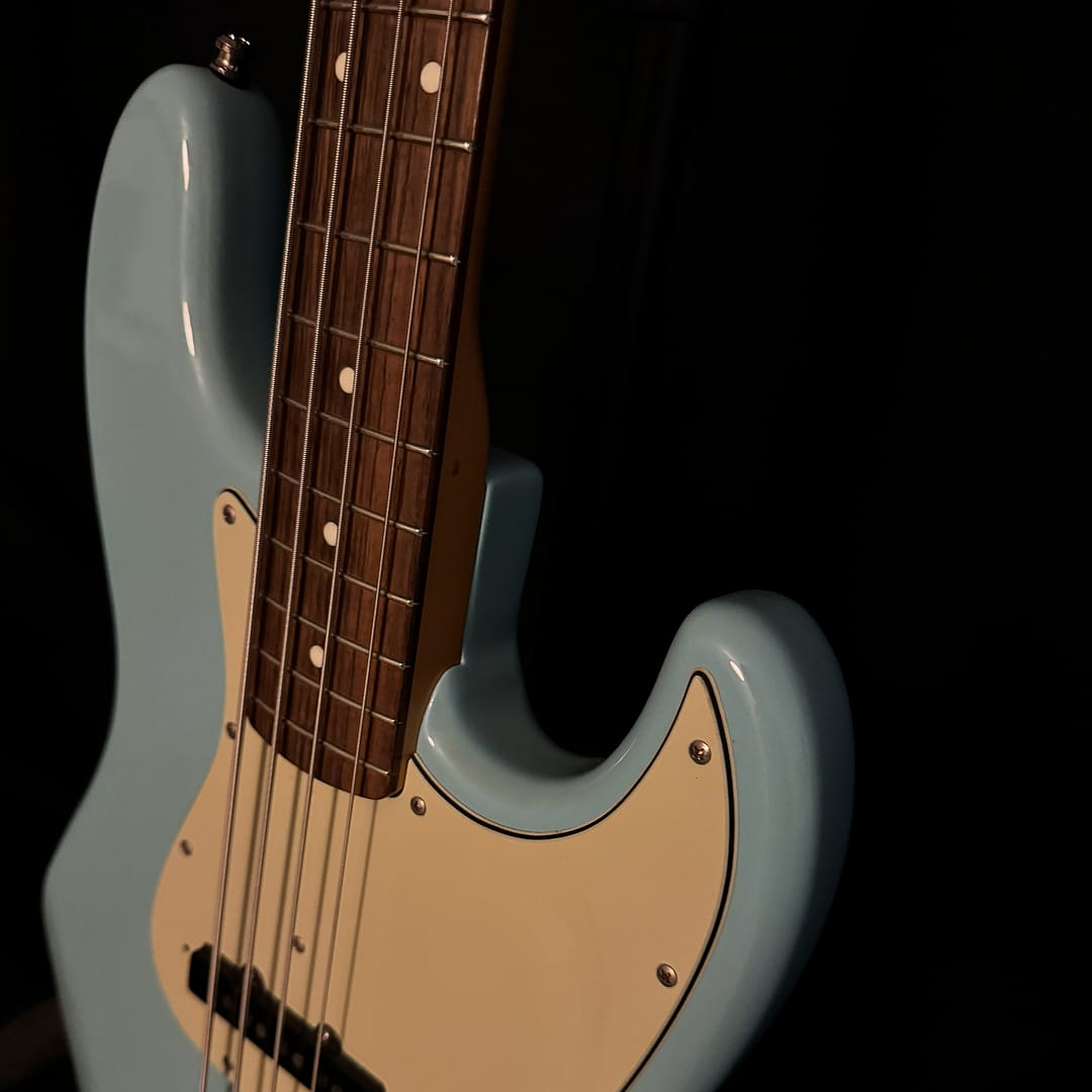1997 Fender Jazz Bass '62 Reissue, Daphne Blue (CIJ)