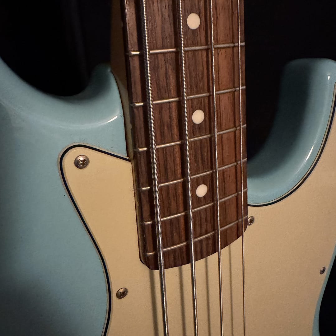 1997 Fender Jazz Bass '62 Reissue in Daphne Blue (CIJ)