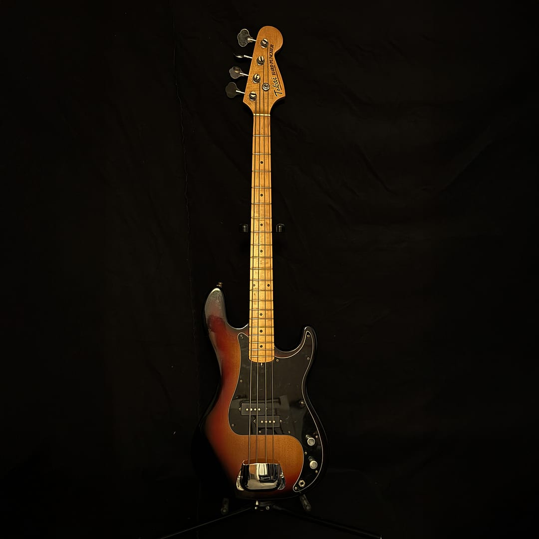 1981 Tokai Hard Puncher Precision Bass in 3-Color Sunburst, Lawsuit Era MIJ bass guitar