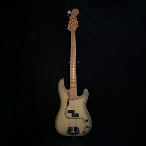 Vintage 1978 Fender Precision Bass in Antigua finish with matching pickguard - The Bass Vault Archive