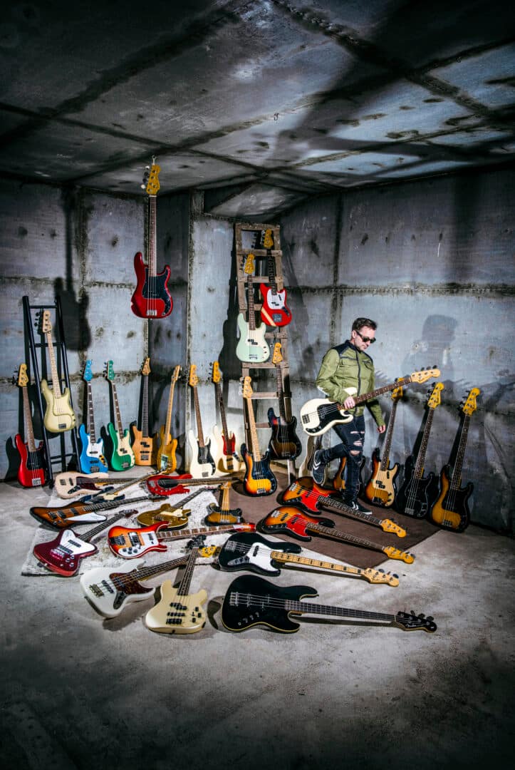 Basses in Strange Places | Rare basses & unconventional photography