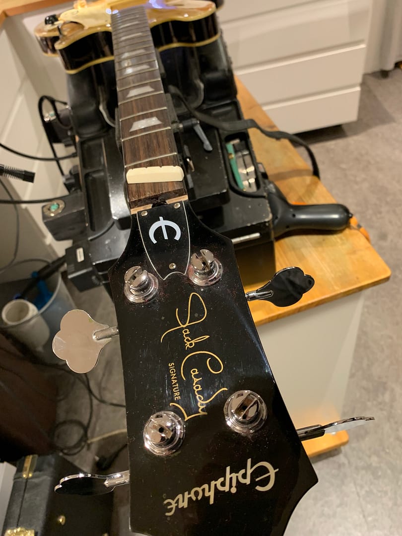 "Bass spa days" with Jan Irhøj - Epiphone Jack Casady