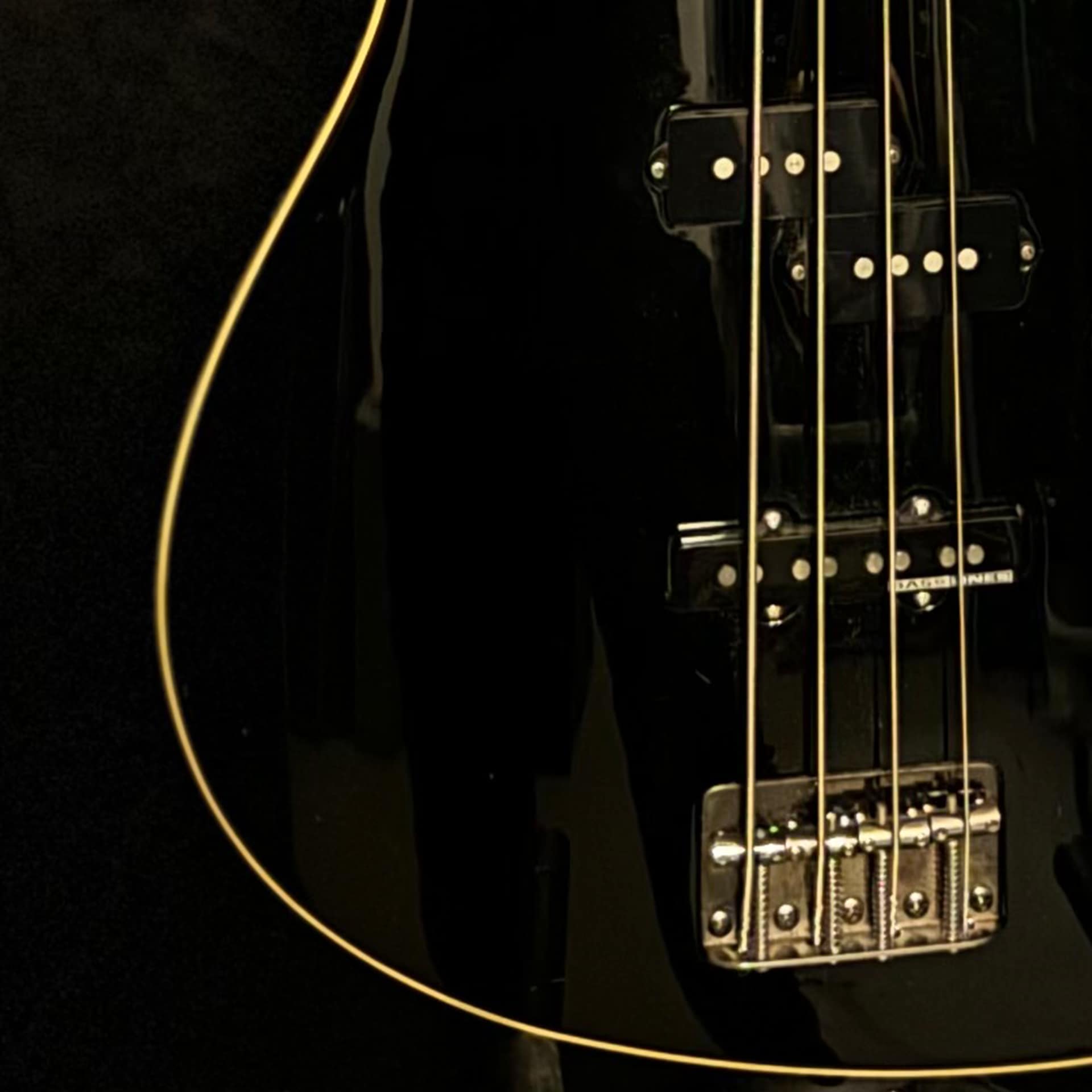 2002 Fender Aerodyne Jazz Bass Deluxe, Black (CIJ) | Bass Vault